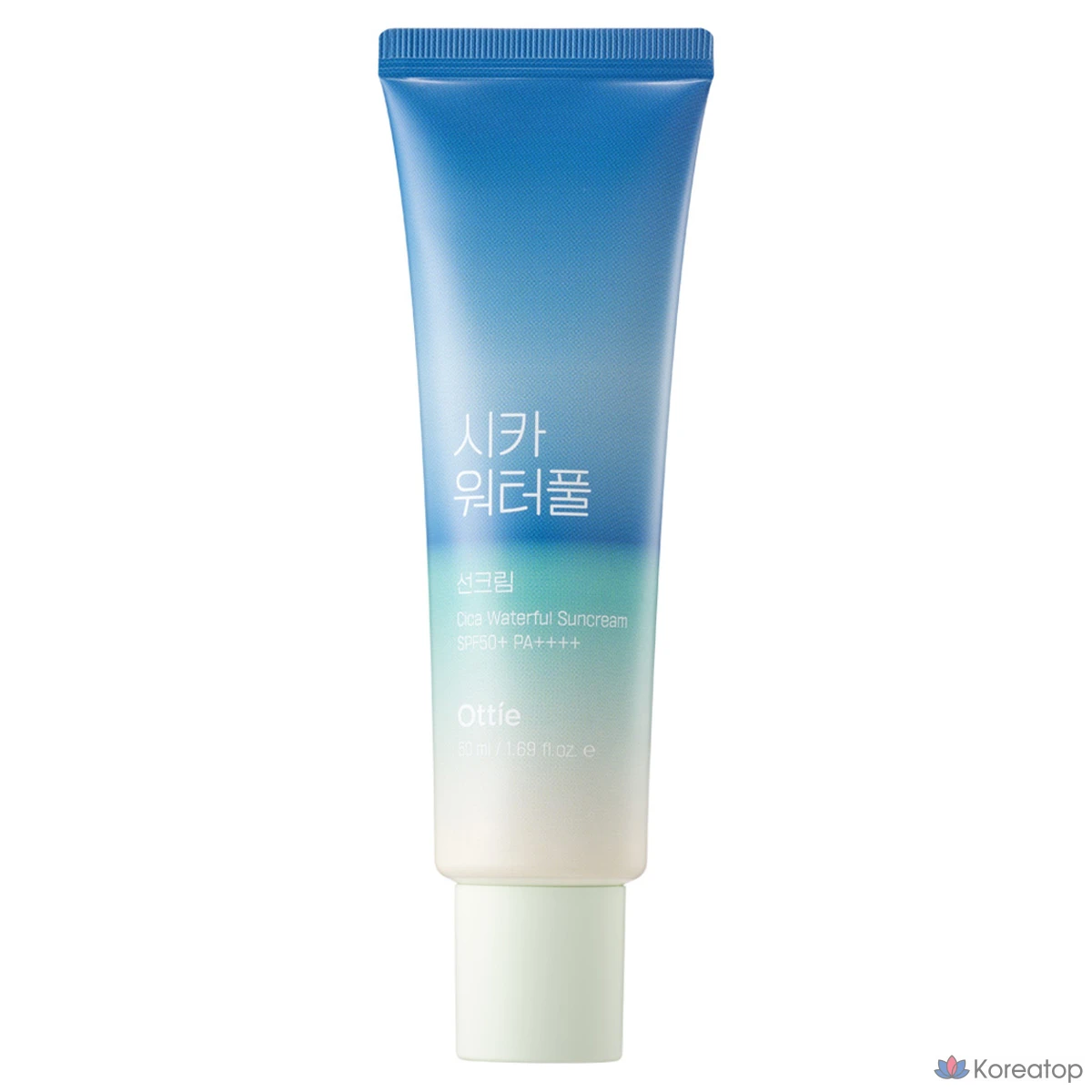Солнцезащитный крем Ottie Cica Waterfull SPF50+ PA++++, 1 шт., 50 мл