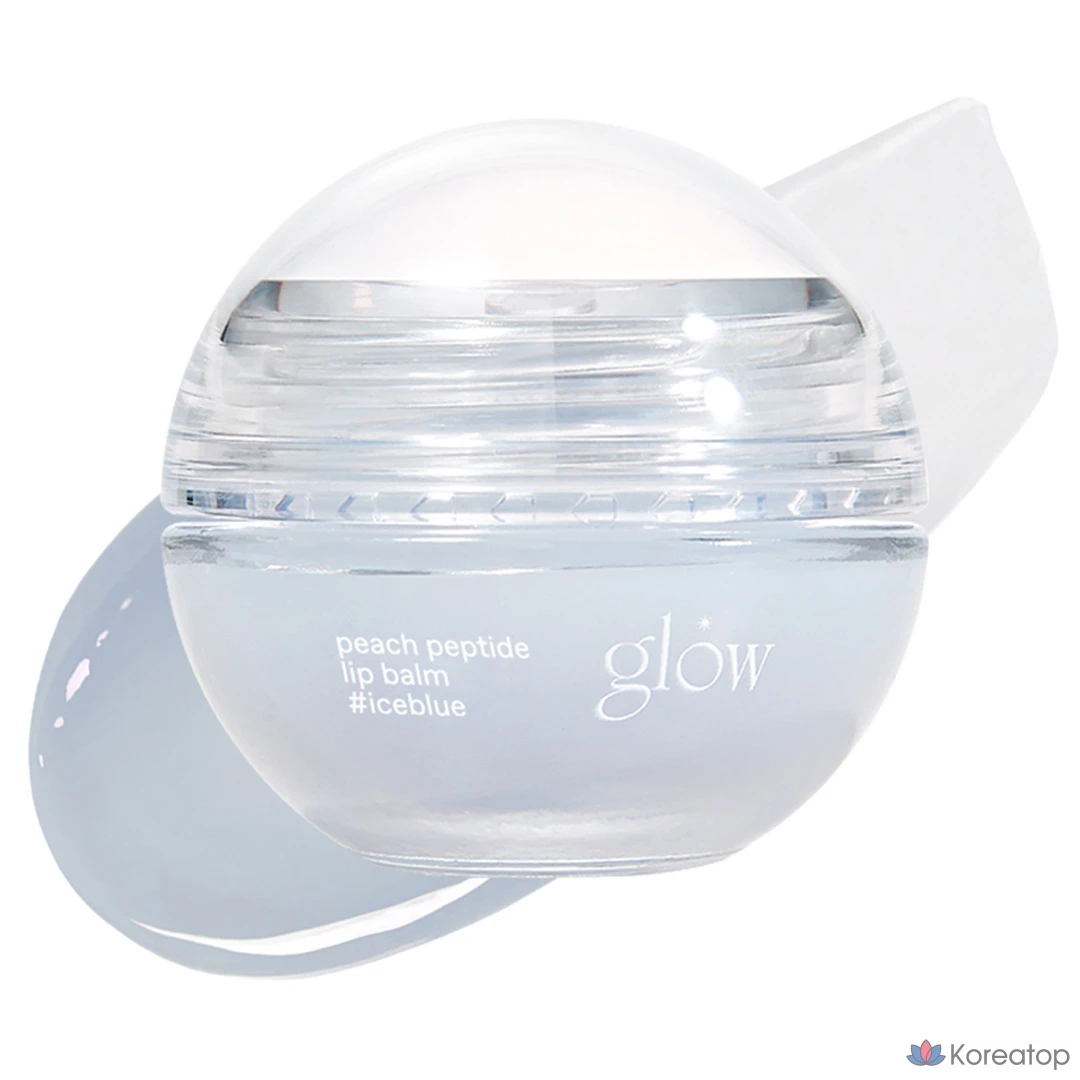 Бальзам для губ Glow Peach Peptide, #IceBlue, 8 г, 1 шт.