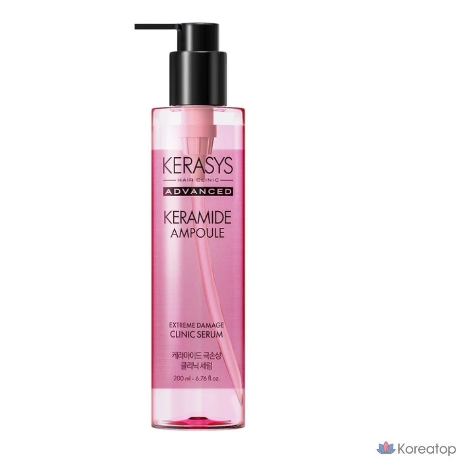 Сыворотка для волос KeraSys Advanced Ceramide Extreme Damage Clinic Serum, 200 мл, 1 шт.