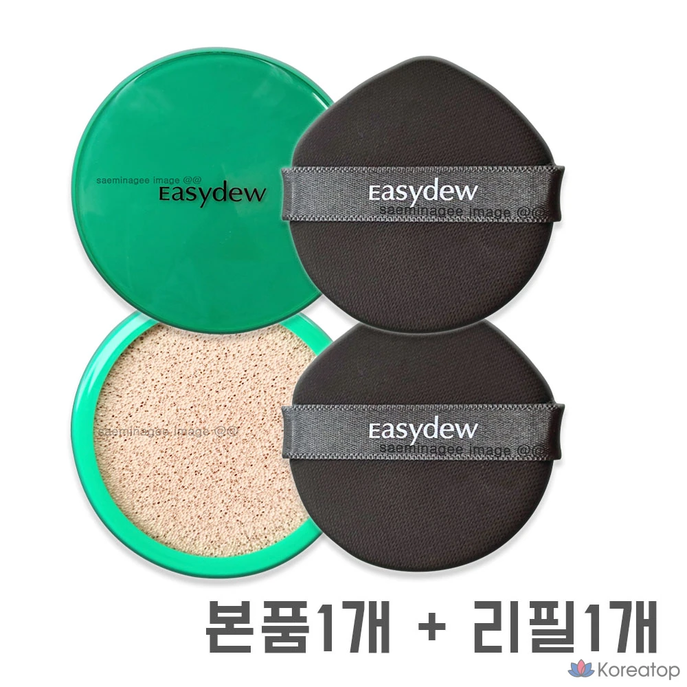 Кушон Easydew Mela B Toning Pact Han Gain Gimi Cushion, оттенок 21 (Natural), 1 шт.