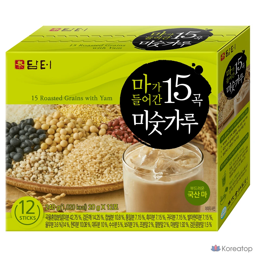 Пищевой напиток Damtuh 15 Grain Misutgaru, 240 г, 1 шт.