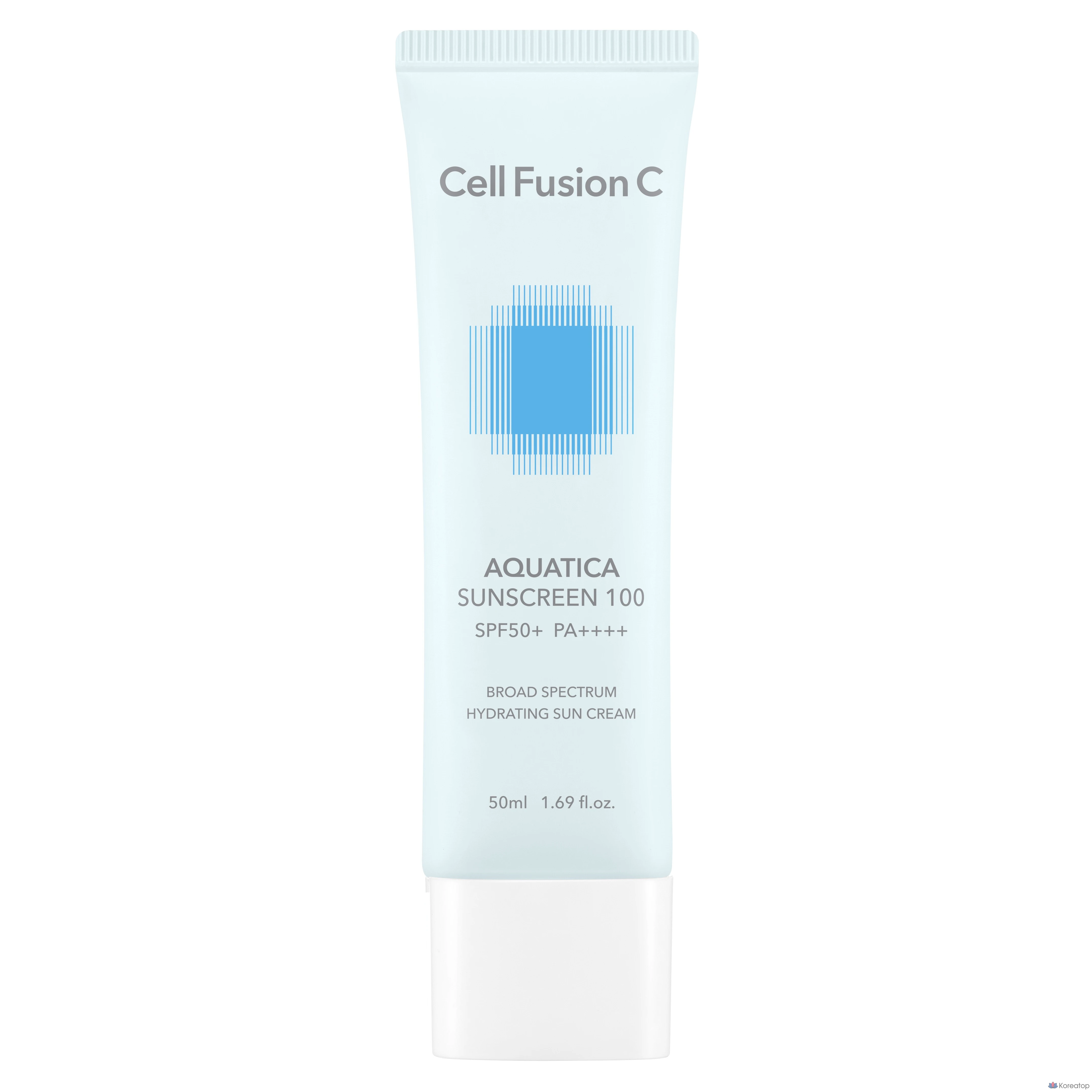 Солнцезащитный крем Cellfusion C Aquatica 100 SPF50+ PA++++, 50 мл, 1 шт.