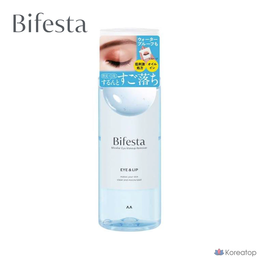 Средство для снятия макияжа с губ и глаз Bifesta Lip & Eye Remover, 145 мл, 1 шт.