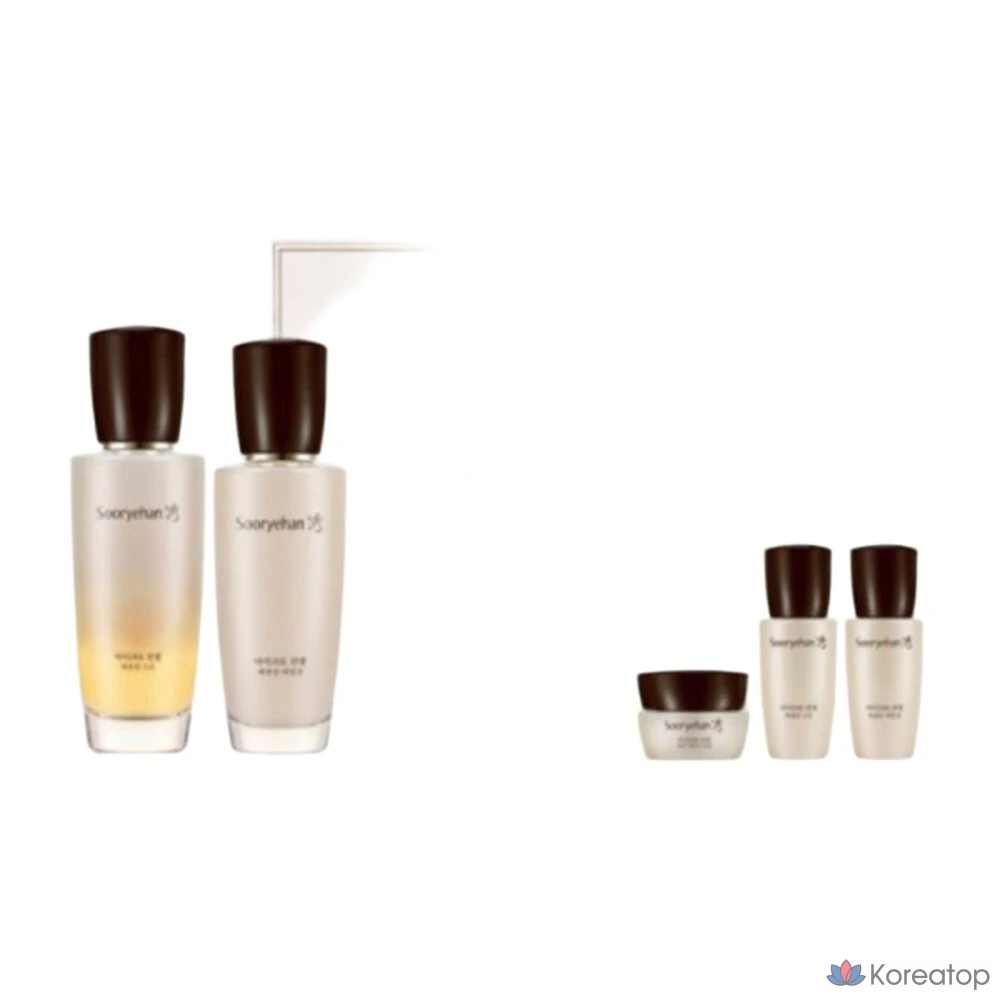 Набор Sooryehan Micro Ginseng Essential из 2 предметов (средство для ухода за кожей 150 мл + эмульсия 150 мл), 1 комплект