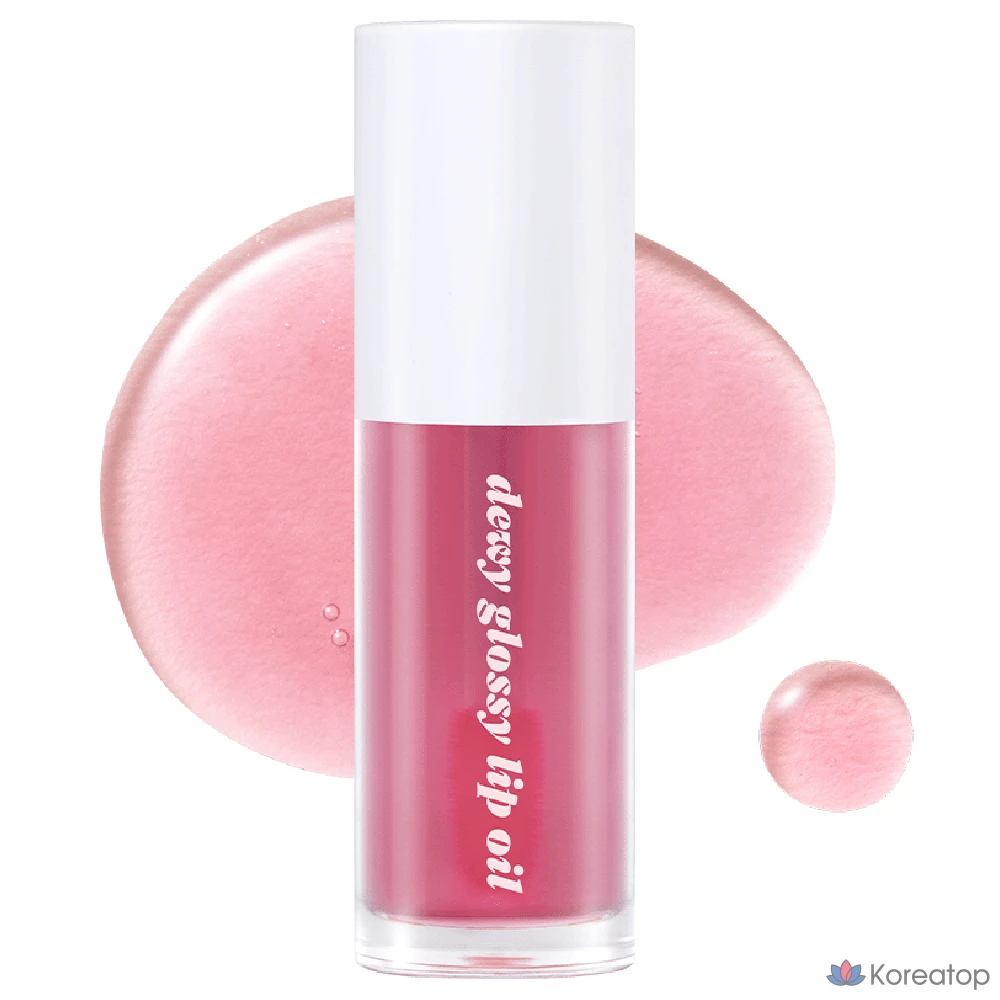 Merge Dewy Glossy Lip Oil, прозрачно-розовый, 3,5 мл, 1 шт.