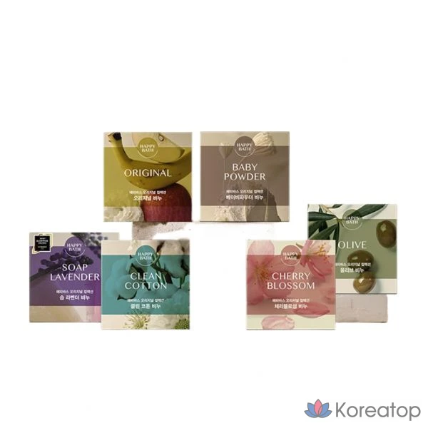 Мыло Happy Bath Original Collection, 90 г x 8 шт.