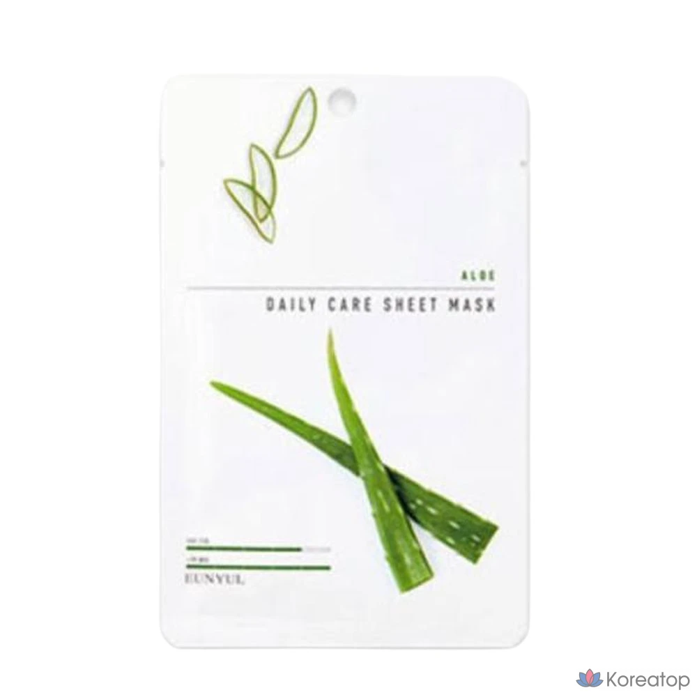 Тканевая маска для лица Eunyul Aloe Daily Care Moisture Mask, 20 шт.