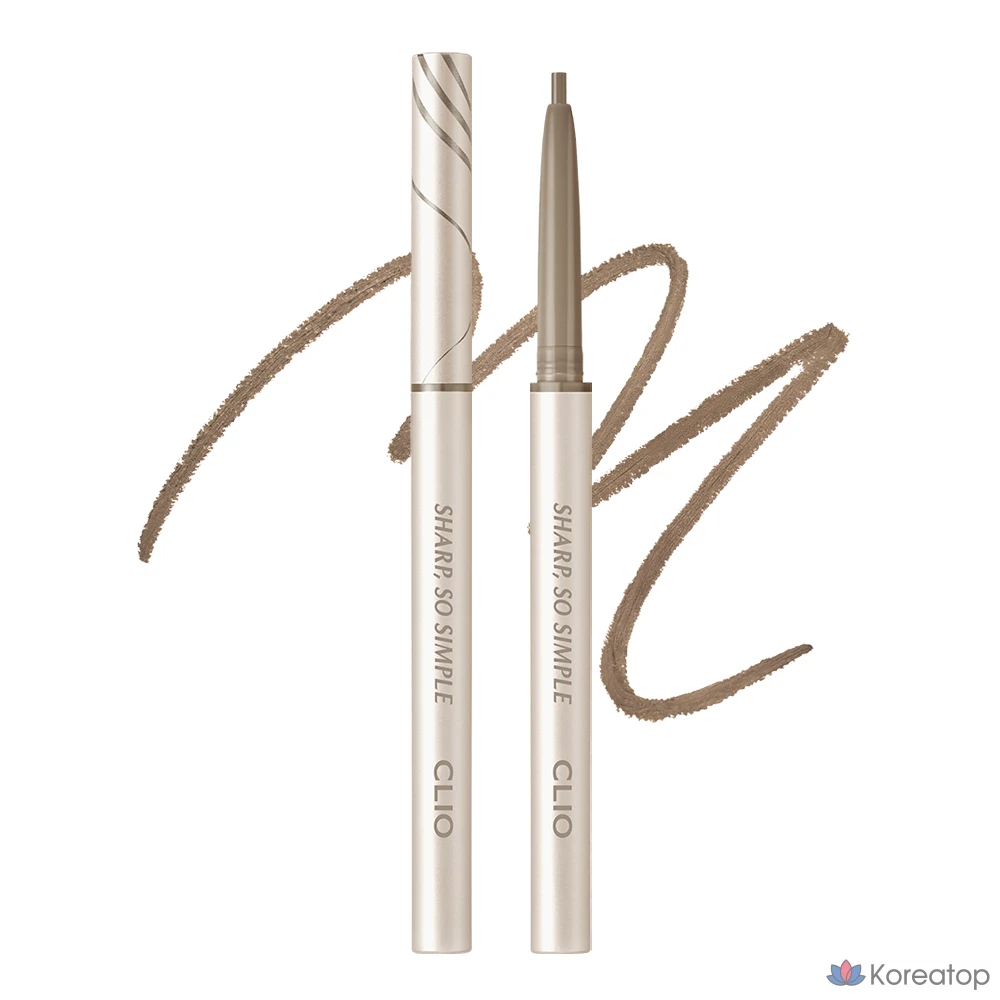 Карандаш для глаз Clio Sharp So Simple Waterproof Pencil Liner, оттенок 14 Tope Sand, 1 шт.