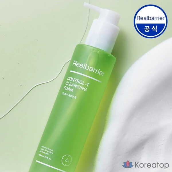 Очищающая пенка Real Barrier Control-T Cleansing Foam, 200 мл, 1 шт.