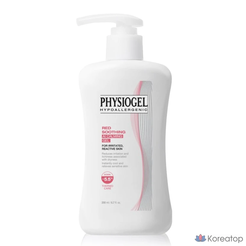 Успокаивающий гель PHYSIOGEL Red Soothing AI, 200 мл, 1 шт.
