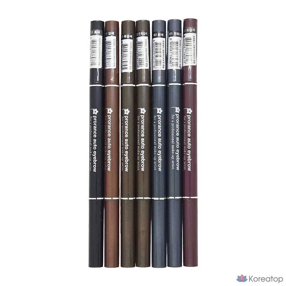 Карандаш для бровей Prorance Auto Eyebrow Pencil, оттенок 82 Brown, 1 шт.