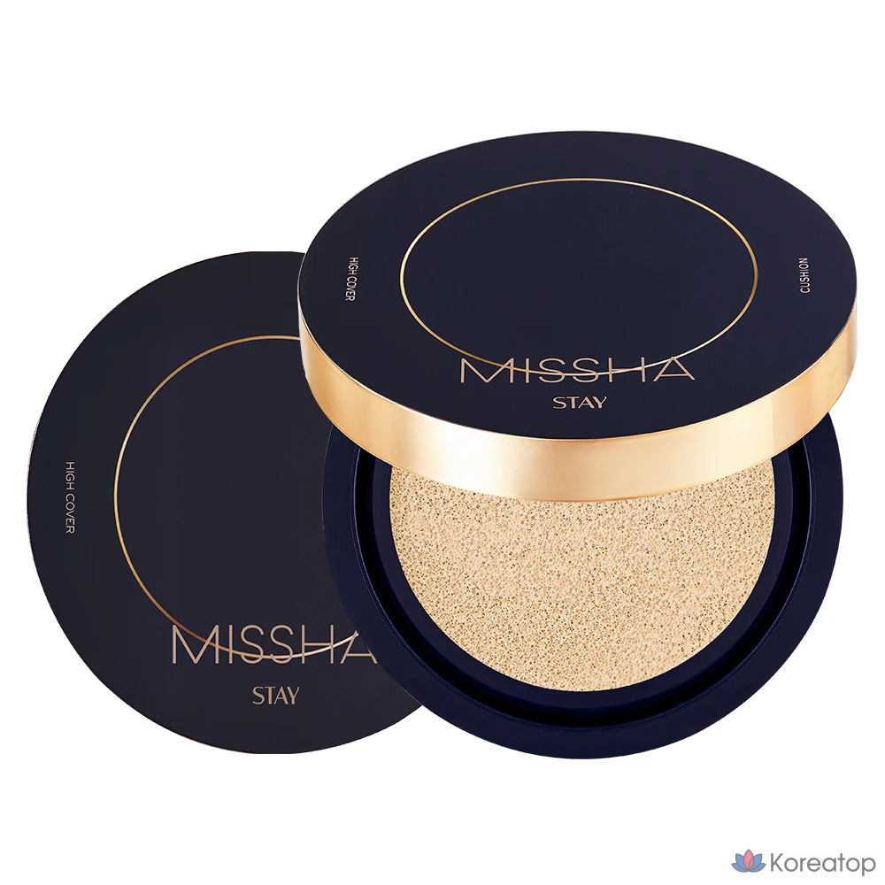 Кушон Missha Stay High Cover Cushion Foundation, оттенок 23 Sand, 14 г, 1 шт.