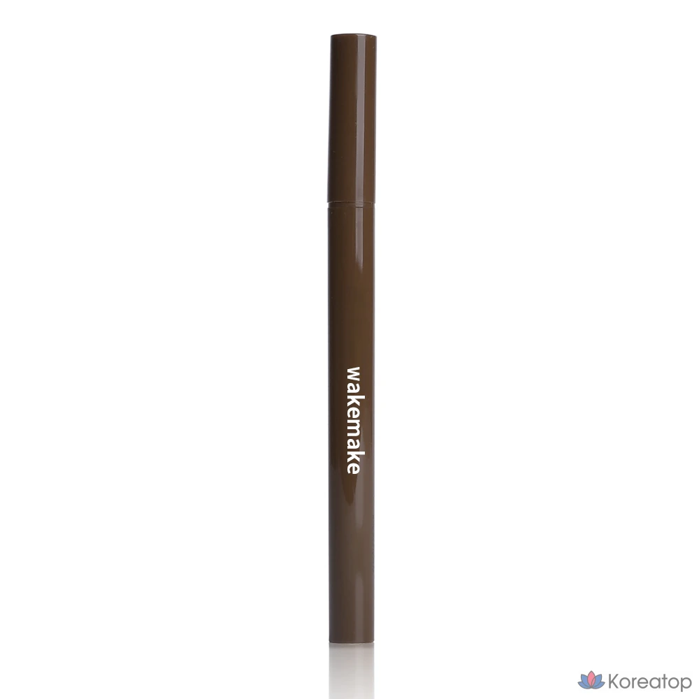 Подводка для глаз WAKEMAKE Iron Wall Pen Liner, оттенок 03 Dark Brown, 1 шт.