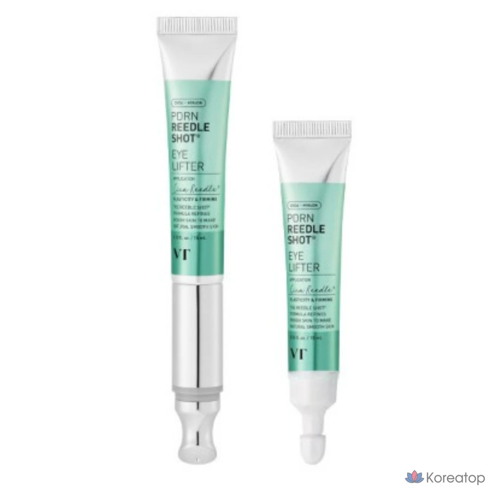 VT PDRN Вибрационный лифтинг для глаз Riddle Shot Основной продукт + сменный блок Микровибрационный уход за кожей вокруг глаз Эластичность кожи вокруг глаз, 1 шт., 15 мл