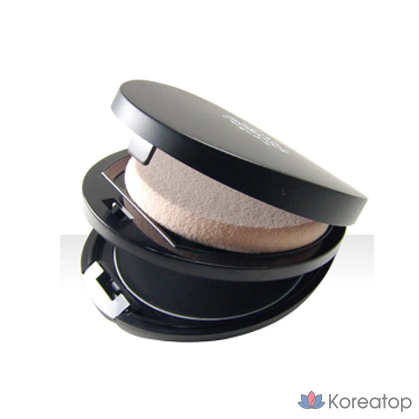Тональный крем для волос Bonita Gray Hair Cover Hair Foundation White Hair Cover Pact, № 01, темно-коричневый, 1 шт.