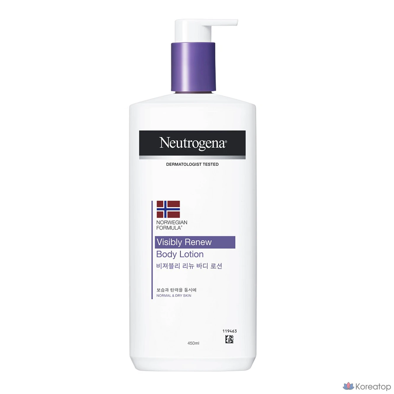 Лосьон для тела Neutrogena Norwegian Formula Visibly Renew, 450 мл, 1 шт.