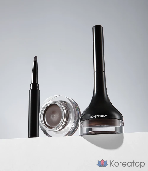 Гелевая кисть для подводки спины TONYMOLY, 146571, № 2, коричневая, 1 шт.