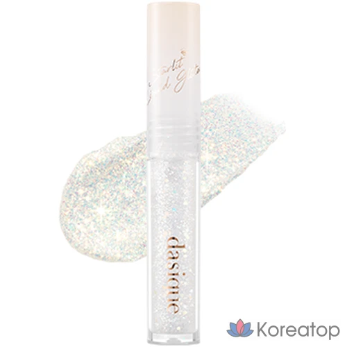 Жидкие блестки Daisique Starlit Jewel, 1,8 г, цвет Frozen Gold, 1 шт.