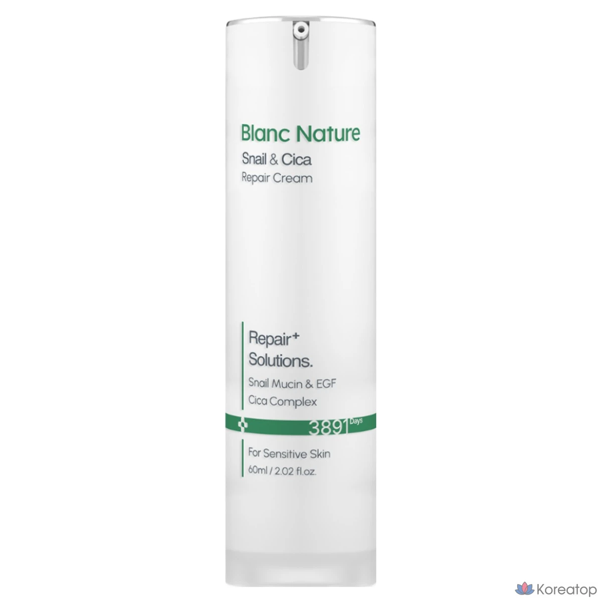 Крем Blanc Nature Highly Concentrated Cica Snail Trace Cream, 60 мл, 1 шт.