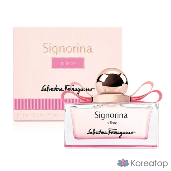 Ferragamo Signorina в цвете Fiore EDT, 50 мл, 1 флакон