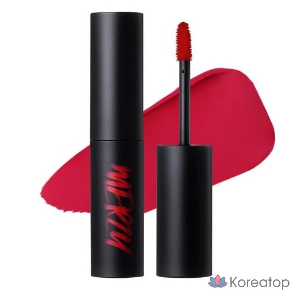 Тинт для губ MERZY The First Velvet Lip Tint, V11 Shanghai Red, 4,5 г, 1 шт.