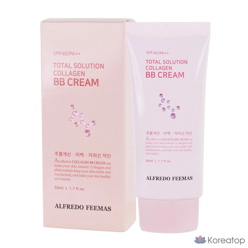 BB-крем Alfredo Feemas Total Solution 50 мл (SPF40 PA++), 1 шт.