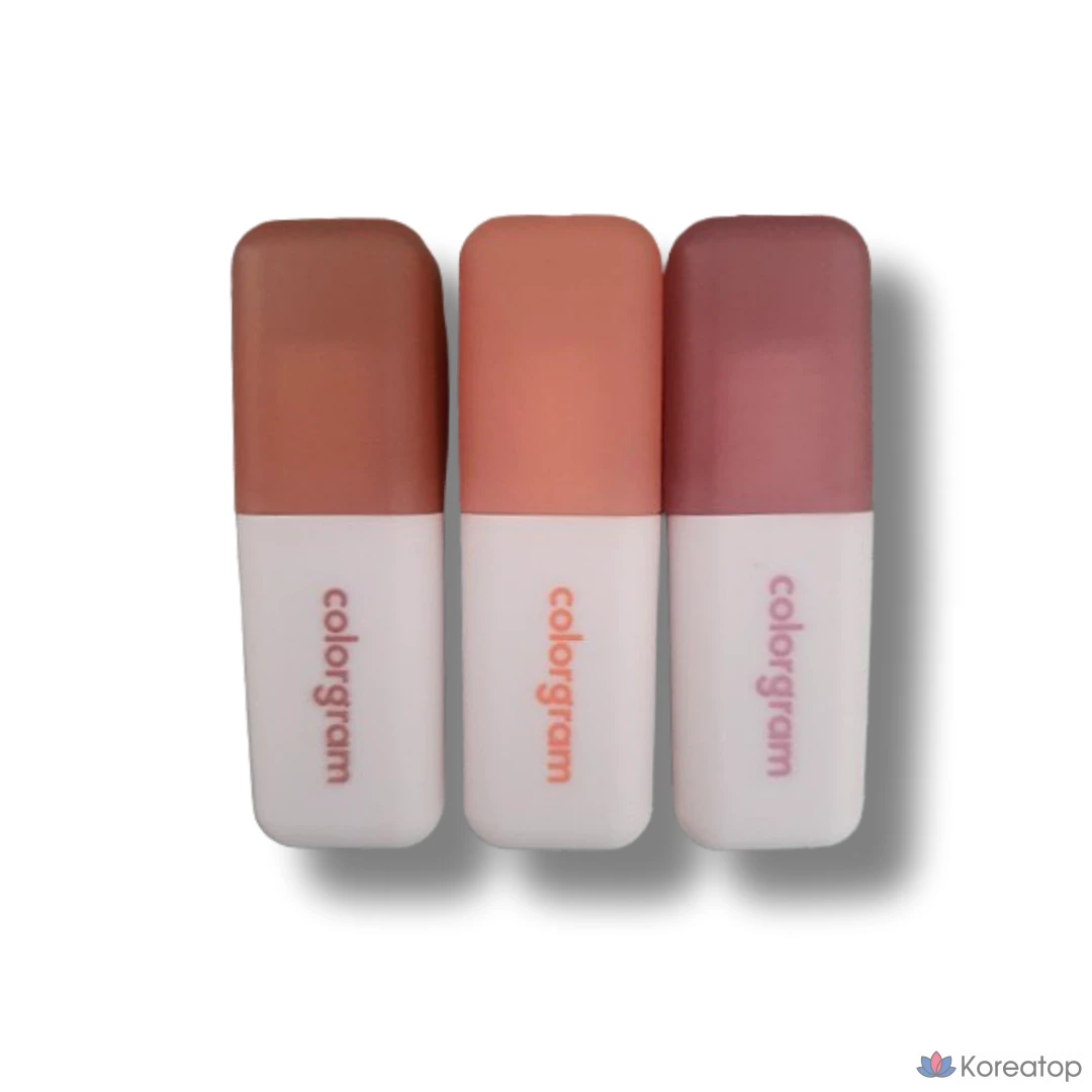 Тинт для губ и щек Colorgram Nudie Blur Tint, оттенок 17 Even Peach, 5 г, 1 шт.