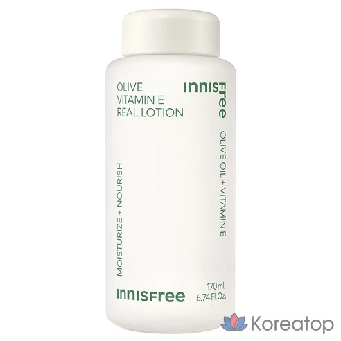 Лосьон Innisfree Olive Vitamin E Real Lotion, 170 мл