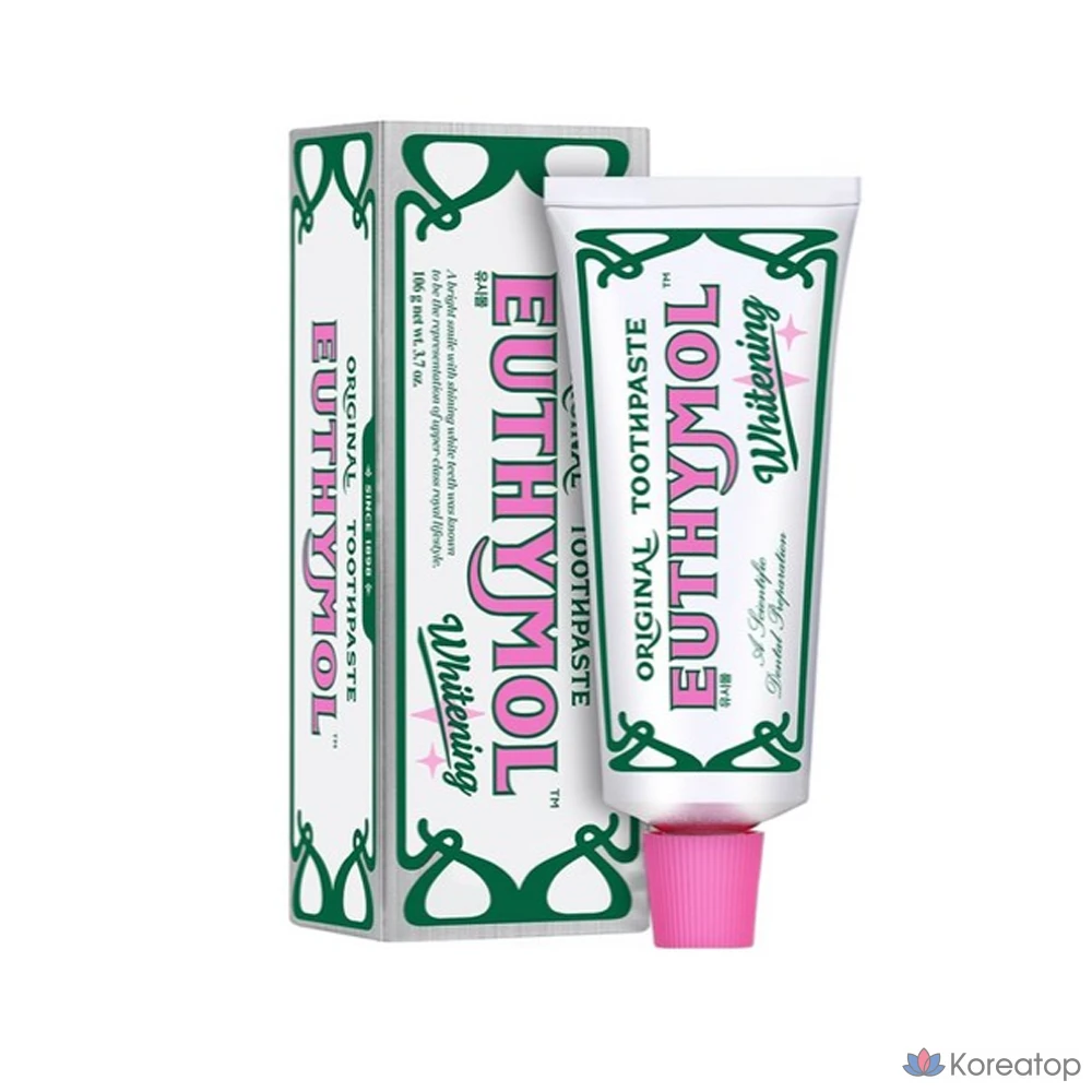 Зубная паста Euthymol Whitening, 106 г, 1 шт.