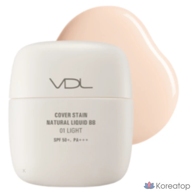 VDL Cover Stain Natural SPF50+ PA+++, оттенок 01 Light, 1 шт.