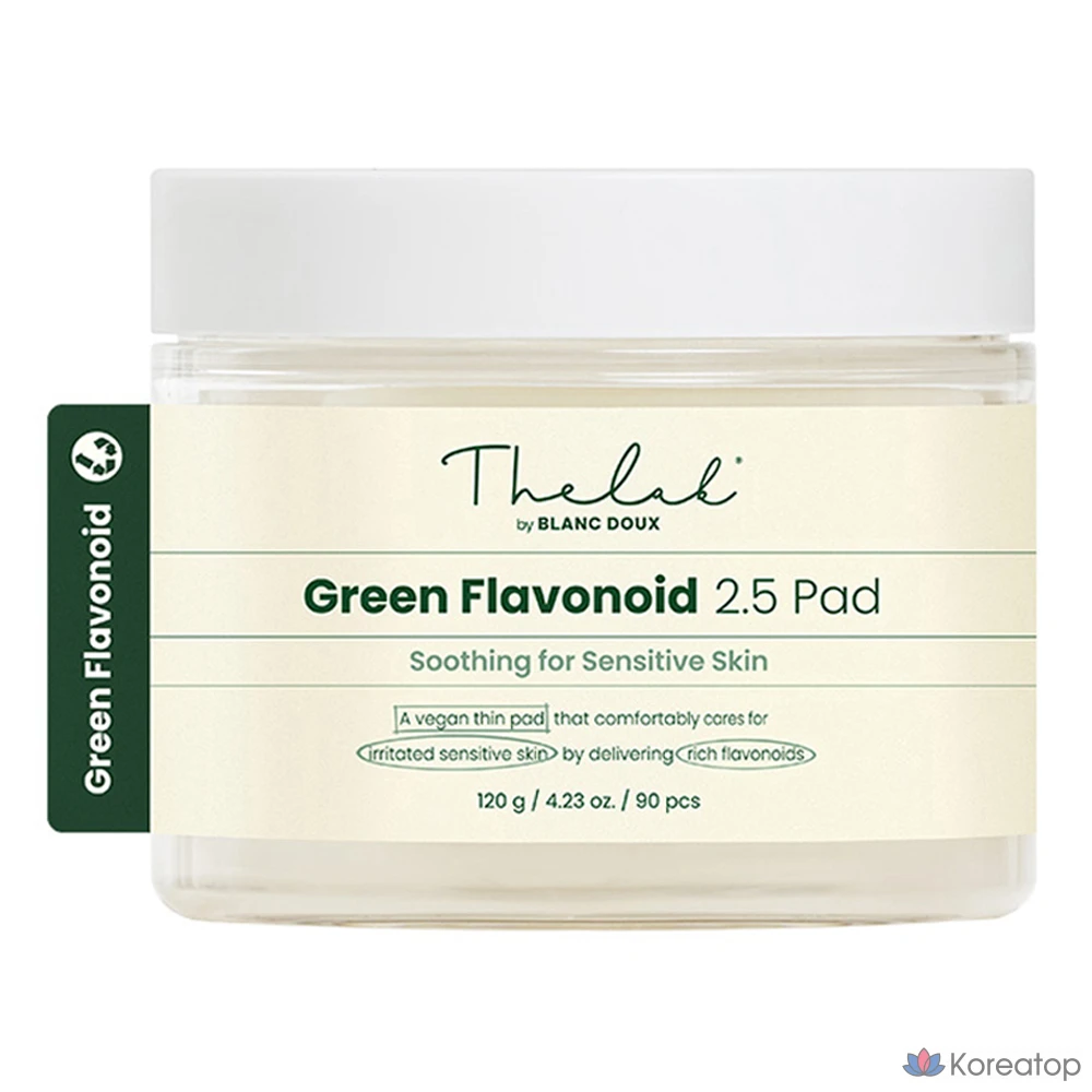 Салфетки THE LAB by blanc doux с зелеными флавоноидами, 2,5 шт., 120 г, 90 листов, 1 упаковка.