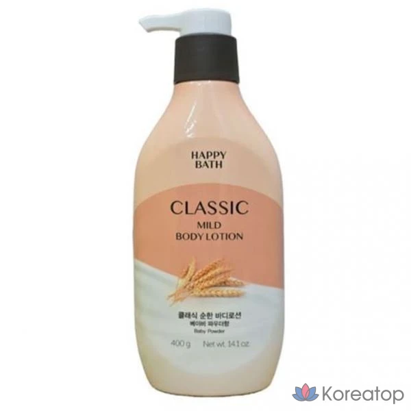 Боди-крем Happy Bath Body Lotion Moisture Baby Powder (Araium), 1 шт.