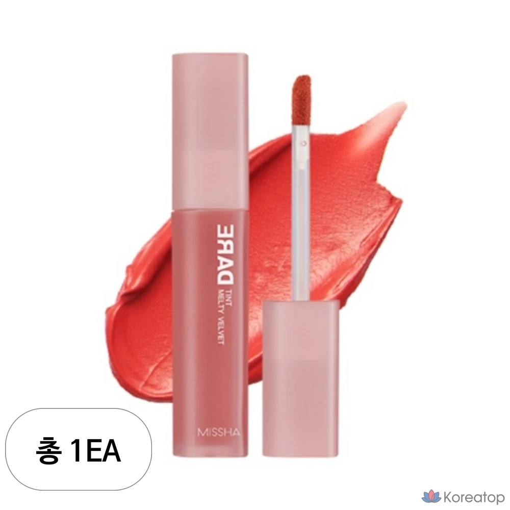 Тинт для губ Missha Melty Velvet, оттенок Rose Luscious, 4.5 г, 1 шт.