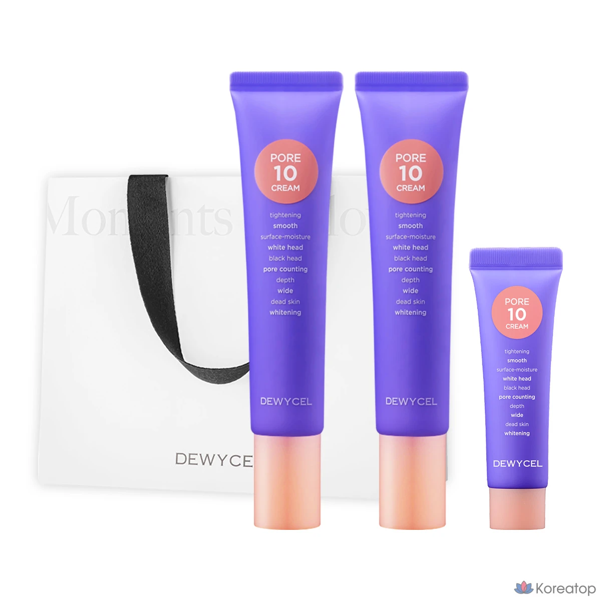Крем для сужения пор DEWYCEL Pore Ten Cream Special Set (Full Size + Mini), 1 шт.