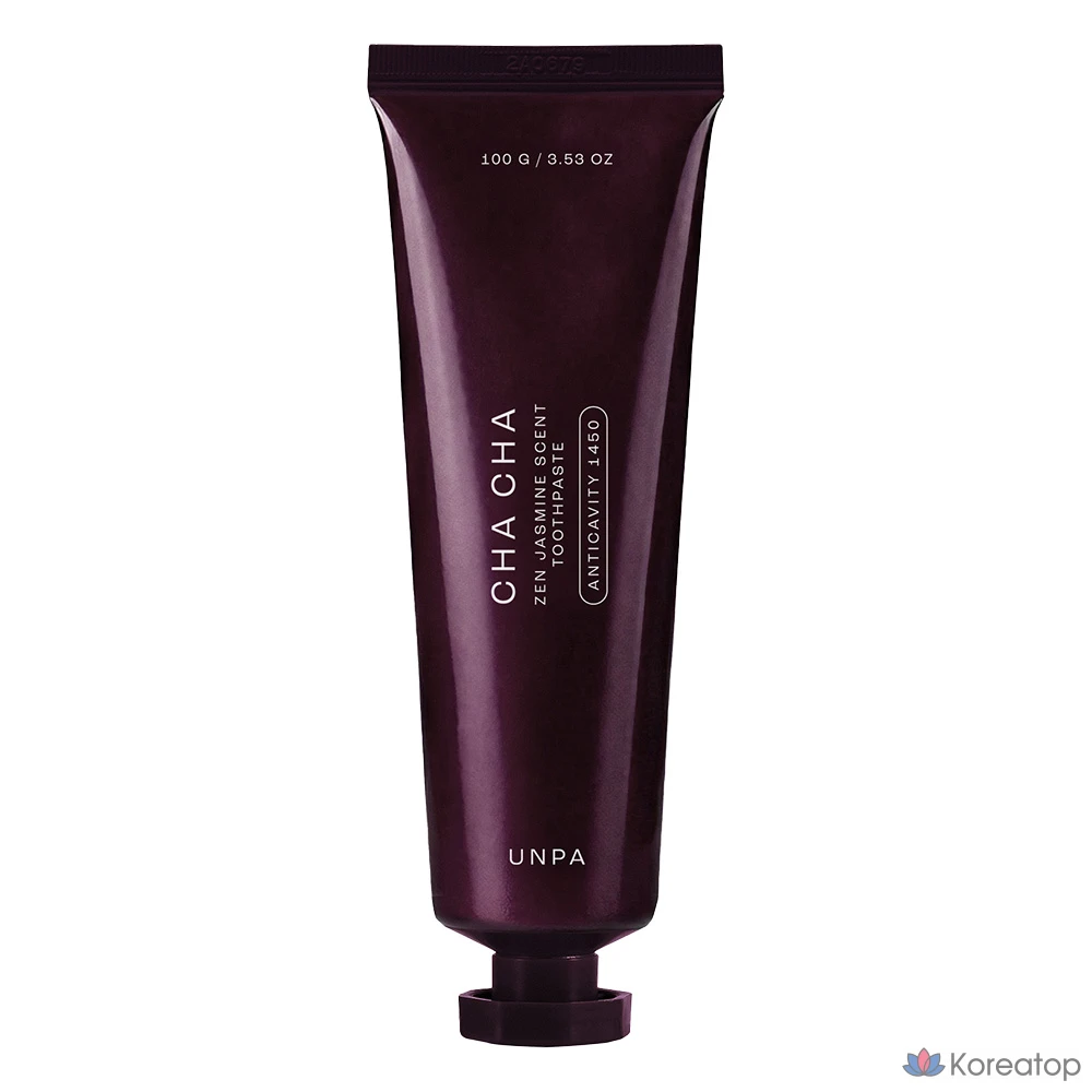Зубная паста UNPA Cha Cha Zen 1450 High Fluoride Jasmine, 100 г, 1 шт.