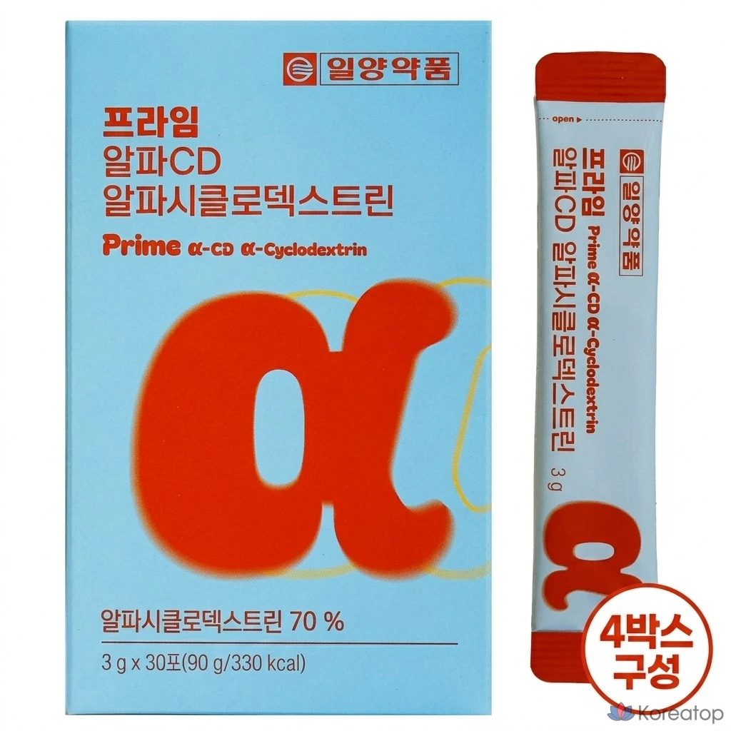 БАД Il-Yang Prime AlphaCD Alpha-Cyclodextrin / Нерастворимый мальтодекстрин, 120 порций, 1 шт.