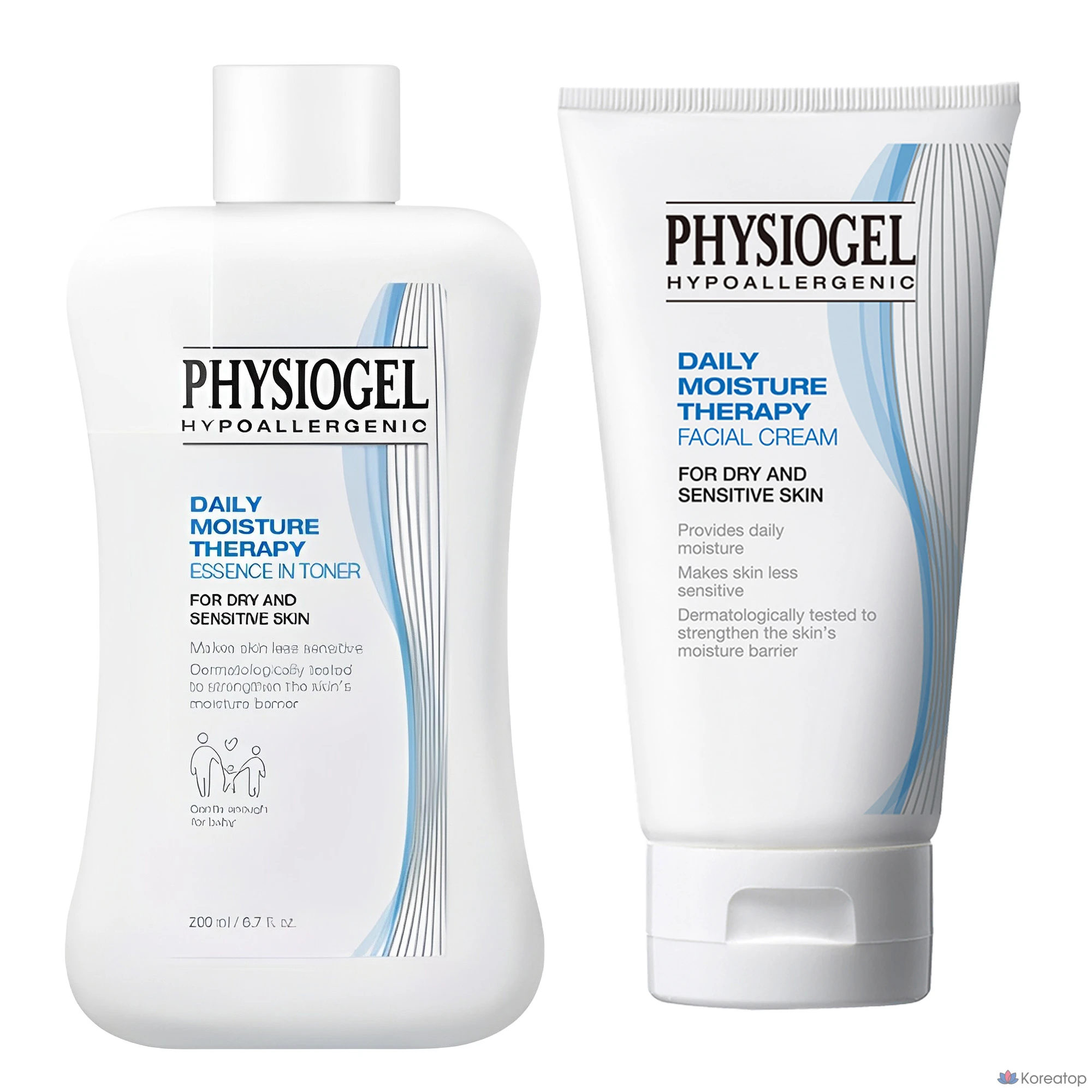 Увлажняющий крем для лица PHYSIOGEL Daily Moisture Therapy 150 мл, Лосьон 200 мл, по 1 шт.