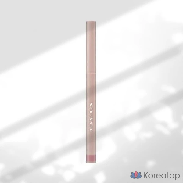 Лайнер для глаз WAKEMAKE Real Ash Pencil Liner, оттенок 07 Ash Mauve, 1 шт.
