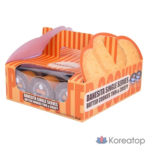 Тонкое и хрустящее печенье Daneshita Dancake, 324 г