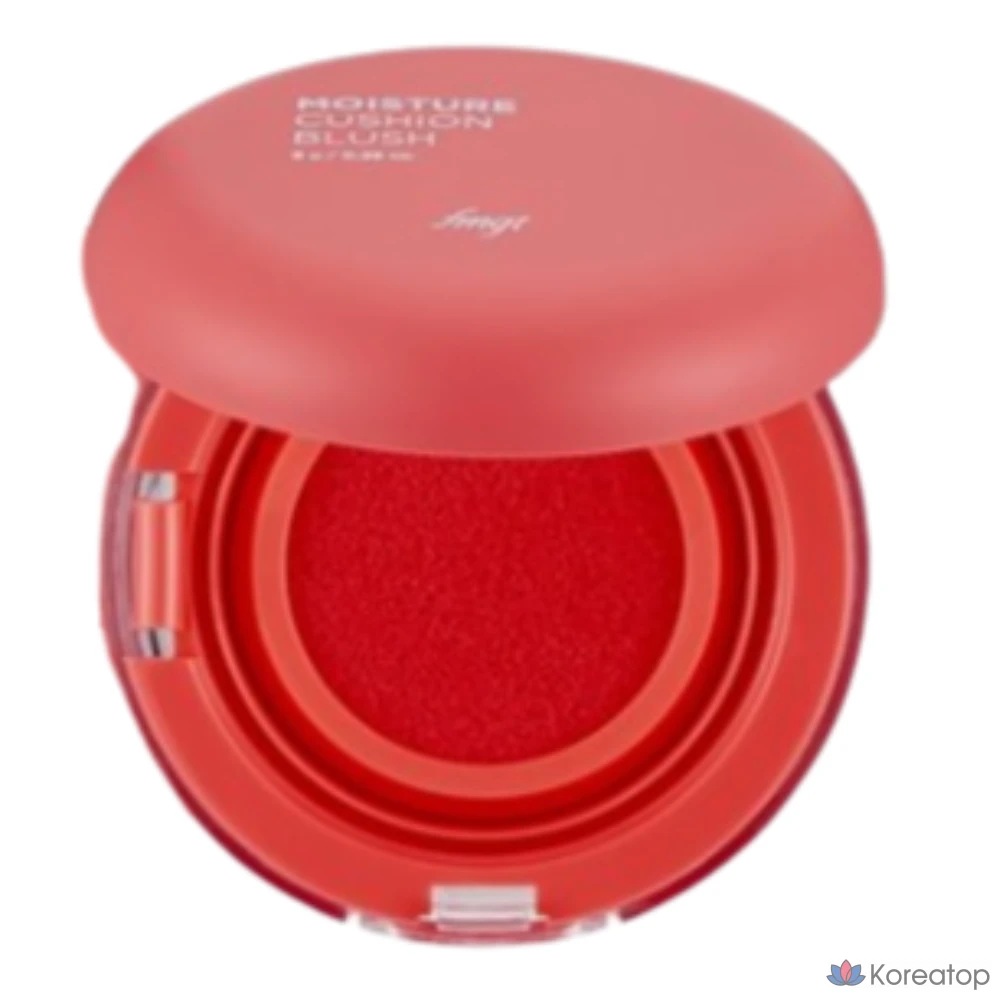 Румяна-кушон The Face Shop Moisture Cushion Blush, оттенок 01 RED, 8 г, 1 шт.