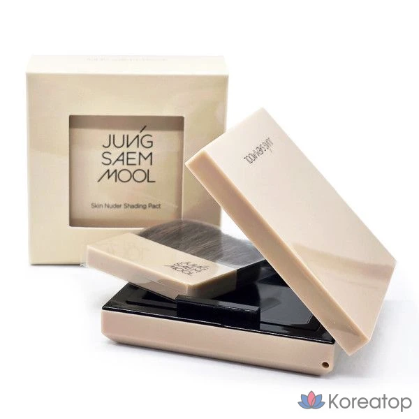 Тонирующая пудра для лица Jungsaemmool Skin Nude Shading Pact, 10 г, 1 шт.