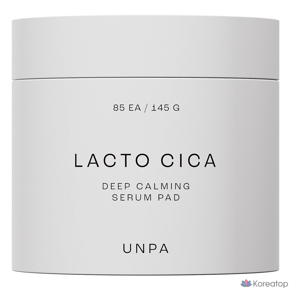 Серум-пэды UNPA Lacto Cica Deep Calming, 85 шт., 145 г