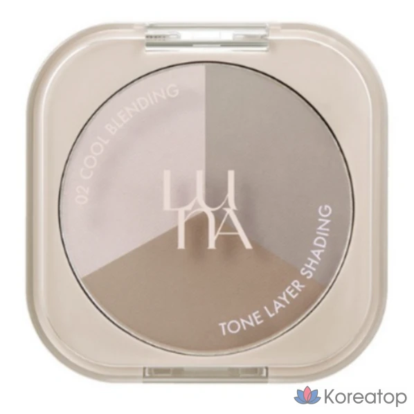 Luna Tone Layer Shading 9 г, 02, холодный оттенок для растушевки, 1 шт.