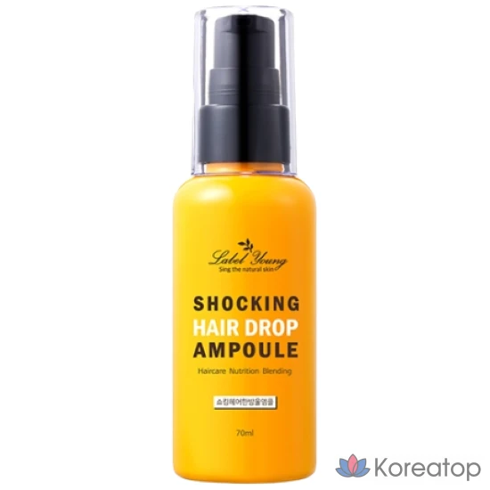 Ампула для укладки волос Label Young Shocking Hair One-Ball, 70 мл, 1 шт.