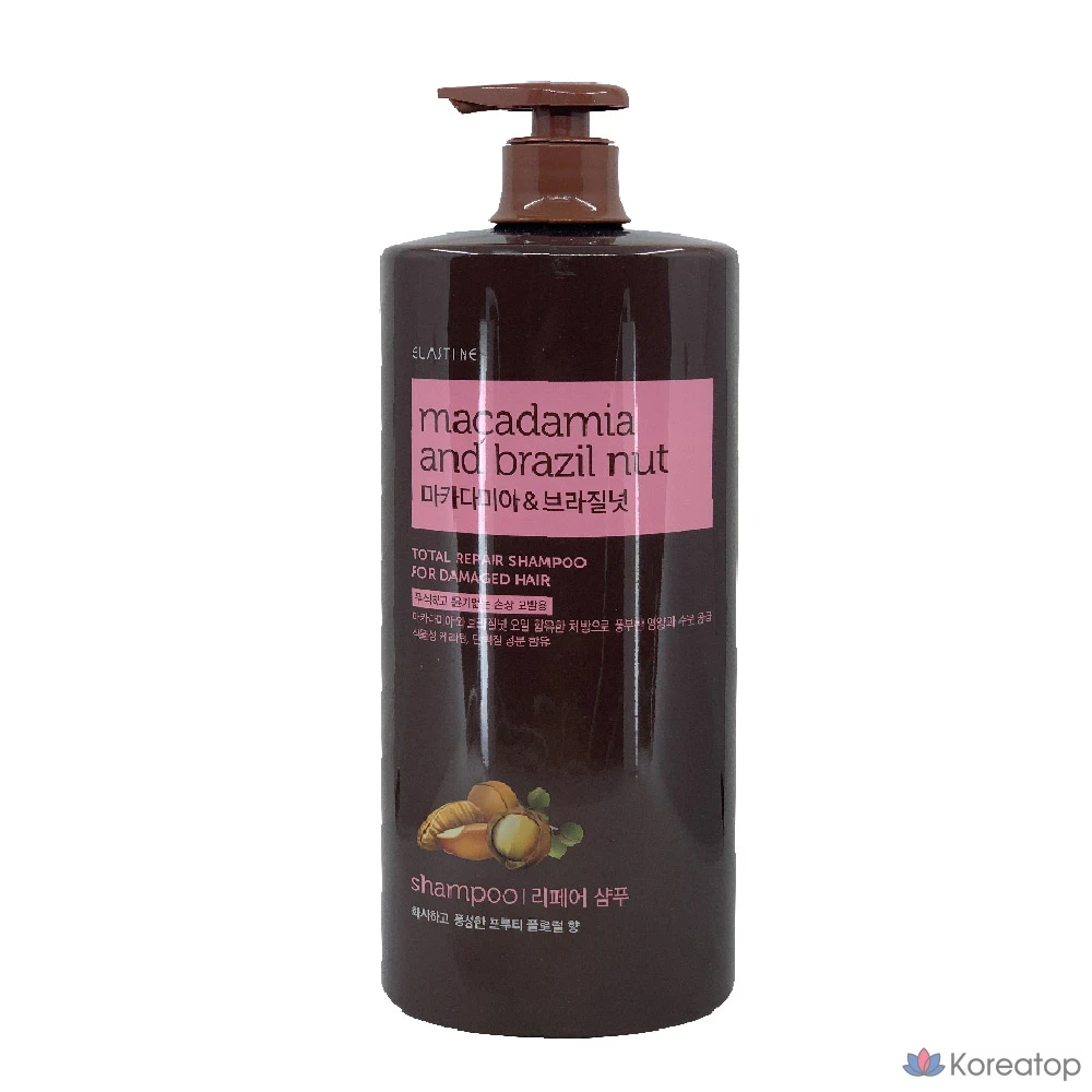 Восстанавливающий шампунь с макадамией и бразильским орехом, 1500 мл, 1 флакон.