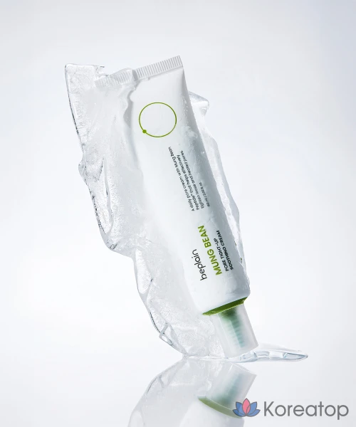 Успокаивающий крем Beplain Green Bean Pore Tight-Up Soothing Cream, 60 мл, 2 шт.