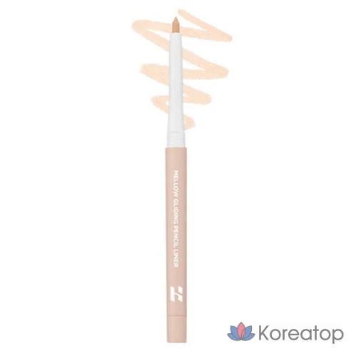 Карандаш для глаз Holika Holika Mellow Gliding Pencil Liner 07 Petal Crème