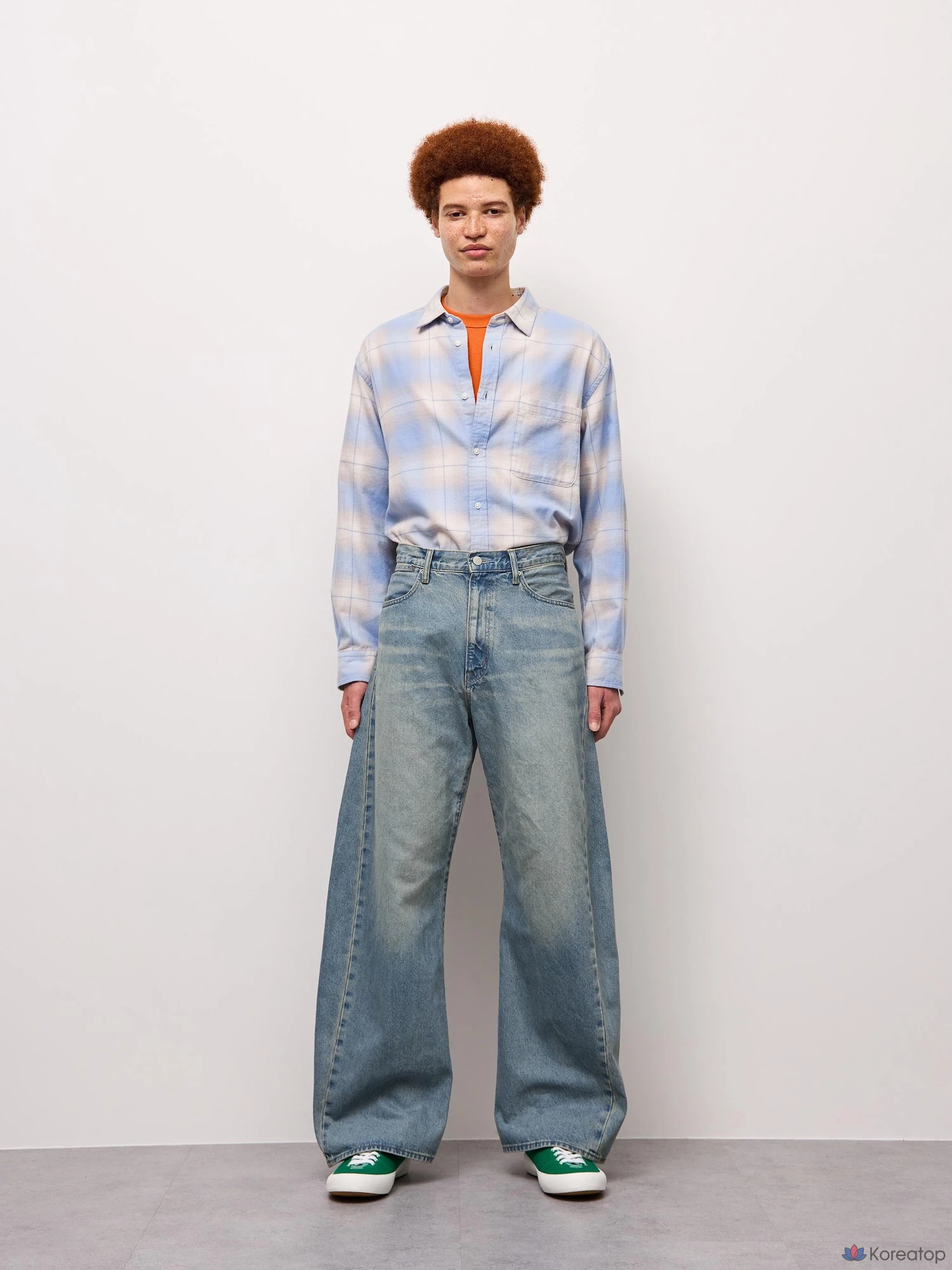 Джинсы Uniqlo 3D Barrel Leg, длина 81 см, удлиненные