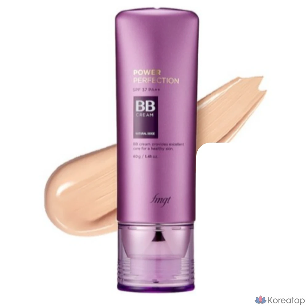 BB-крем The Face Shop Power Perfection BB Cream SPF 37 PA++, оттенок V203 Natural Beige, 40 г, 1 шт.