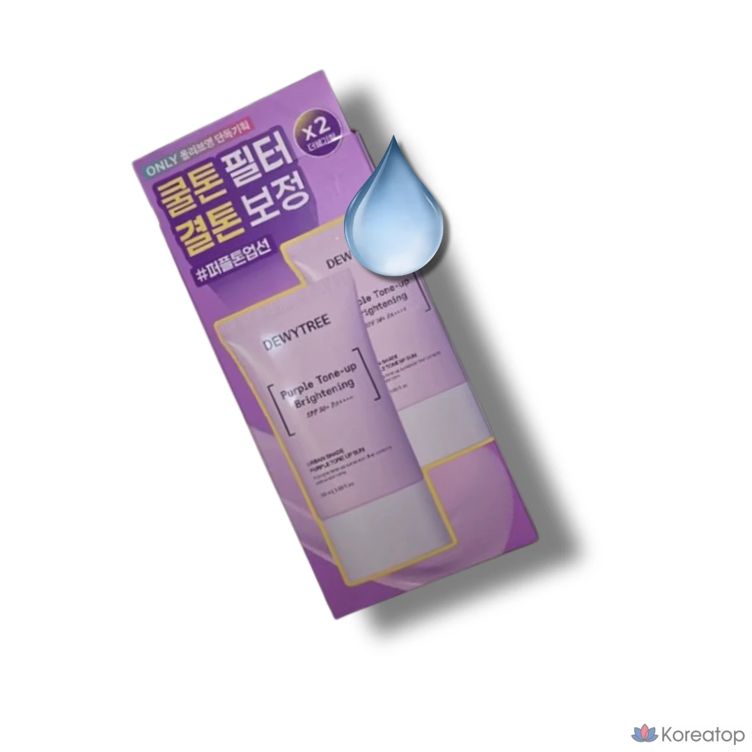 Солнцезащитный крем Dewytree Urban Shade Purple Tone Up Sun, 100 мл, 1 шт.